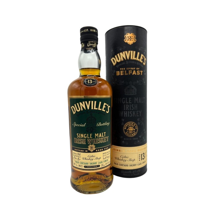 Dunvilles 13 Year Old CWS Exclusive Palo Cortado Finish